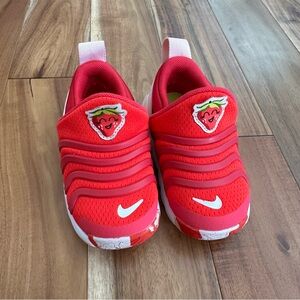 Nike Dynamo Go TD “Strawberry” Toddler Shoes Size 6C